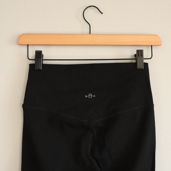 Bare Women's Black Small Skinny Stretch High Rise Activewear Casual Leggings - Picture 5 of 9